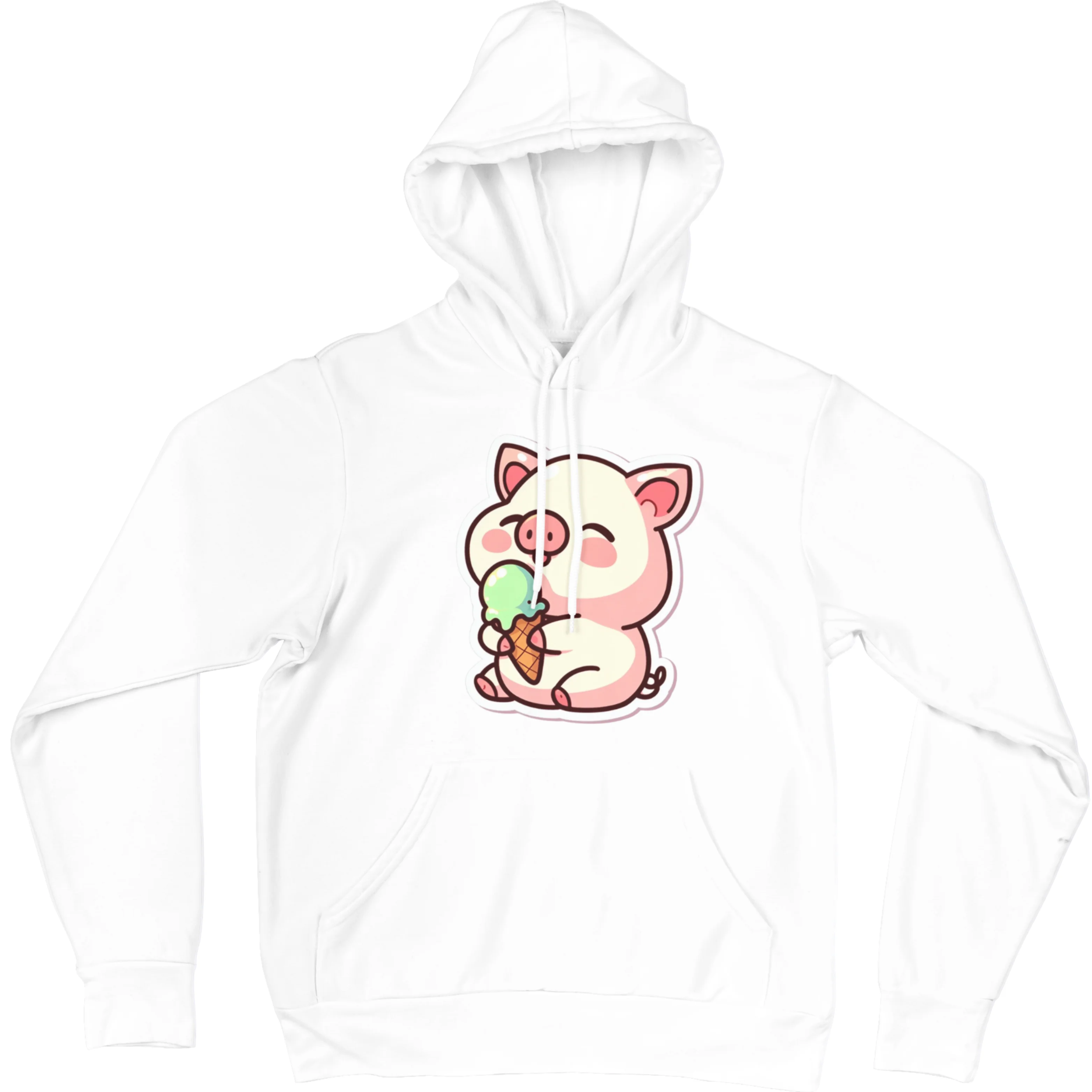 Piggylicious Delight Hoodie - Hoodies | Cute and Kawaii Premium Hoodies for Going out, Lounge, and More! - Image 2