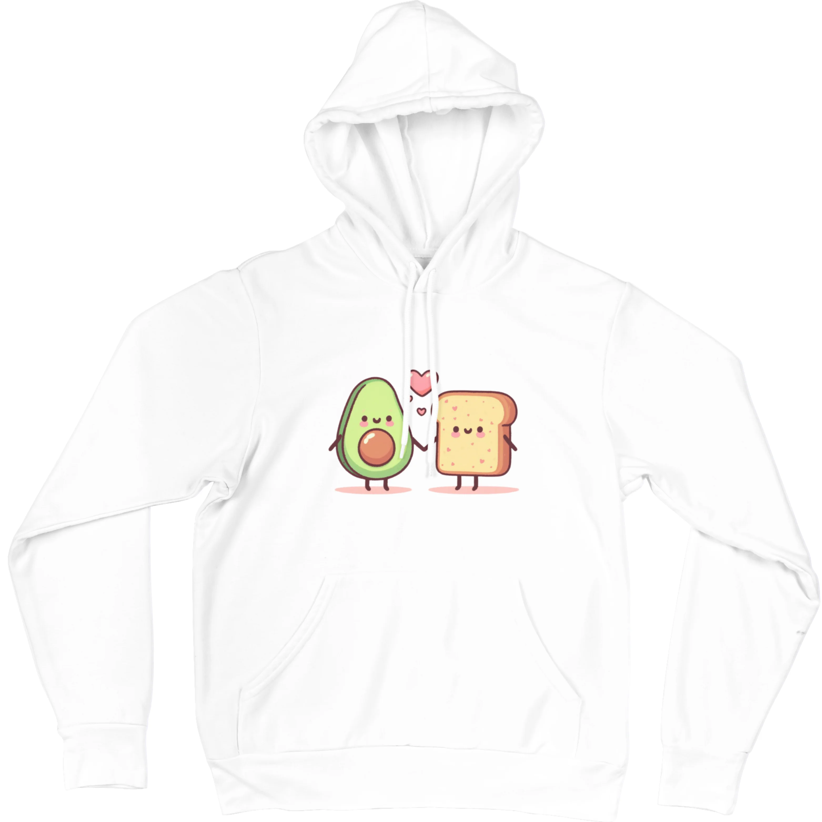 Avocado N' Toast Hoodie: Bon Appétit Buddies Collection - Hoodies | Cute and Kawaii Premium Hoodies for Going out, Lounge, and More! - Image 2