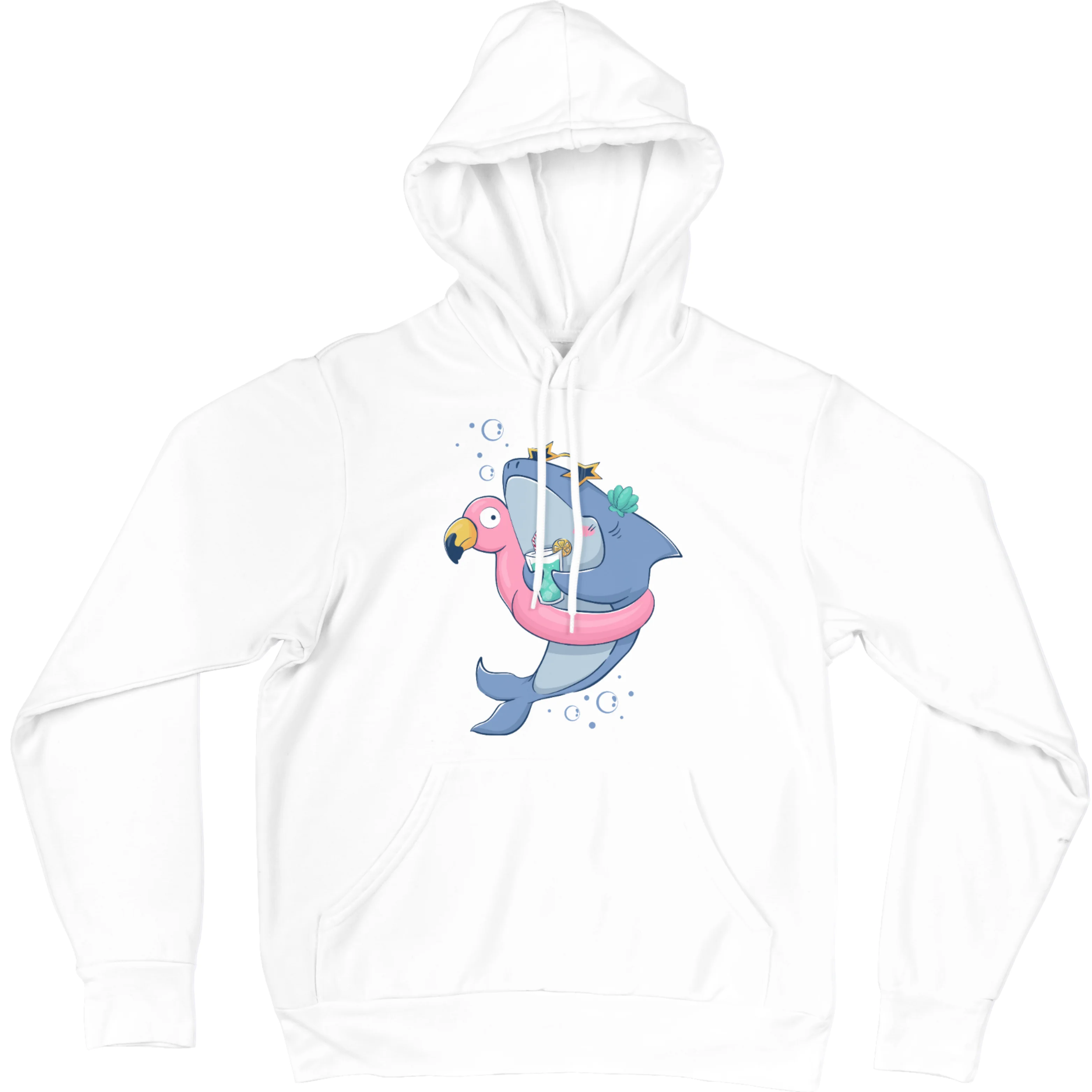 Ride The Wave Hoodie: Chomp Crew Collection - Hoodies | Cute and Kawaii Premium Hoodies for Going out, Lounge, and More! - Image 2