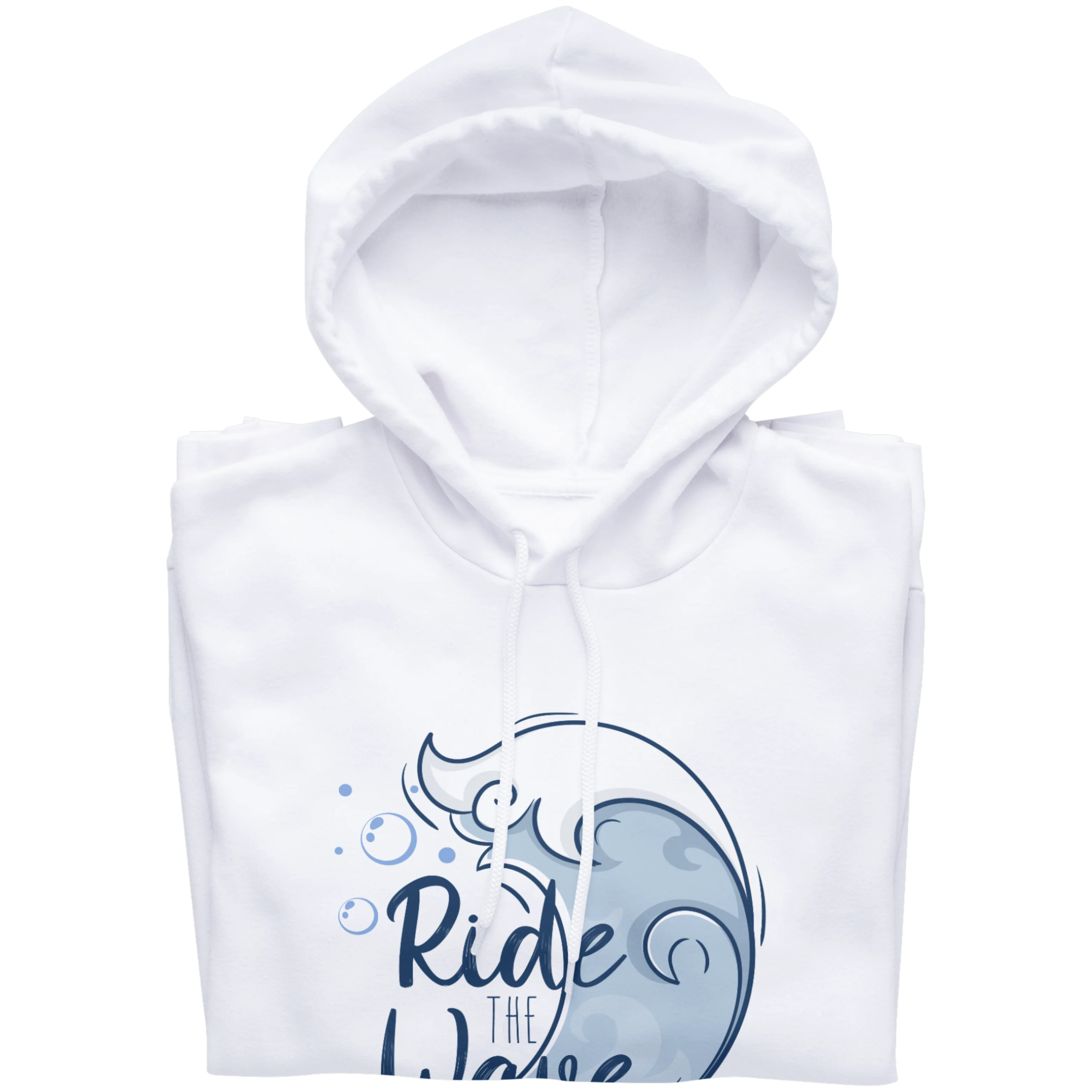 Ride The Wave Hoodie: Chomp Crew Collection - Hoodies | Cute and Kawaii Premium Hoodies for Going out, Lounge, and More!
