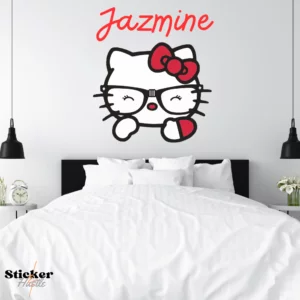 HK Inspired Personalized Wall Decal
